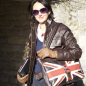 Preview: Leather Flag Bag