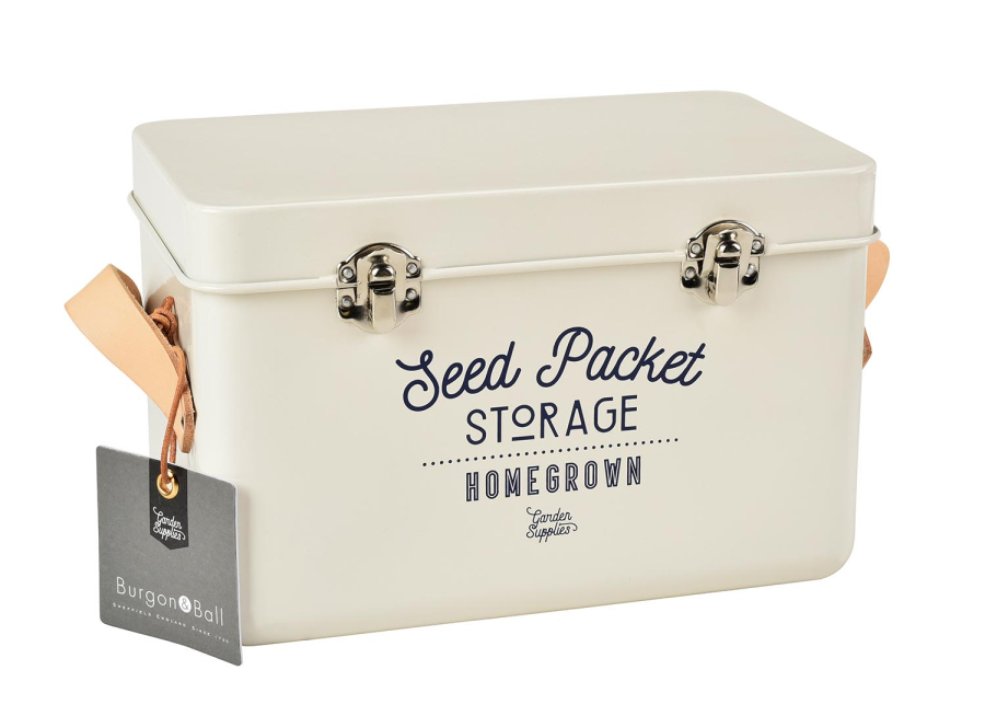 Seed Packet Storage Tin - Stone